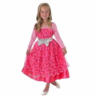 Barbie carnavalskleding roze meisjes