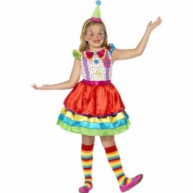 Clown carnavalskleding meisjes