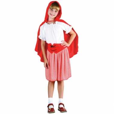 Roodkapje carnavalskleding meisjes