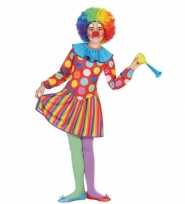 Clown dotty carnavalskleding meisjes