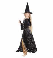 Halloween meisjes heksen carnavalskleding kid midnight