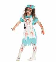 Halloween zombie zustercarnavalskleding meisjes